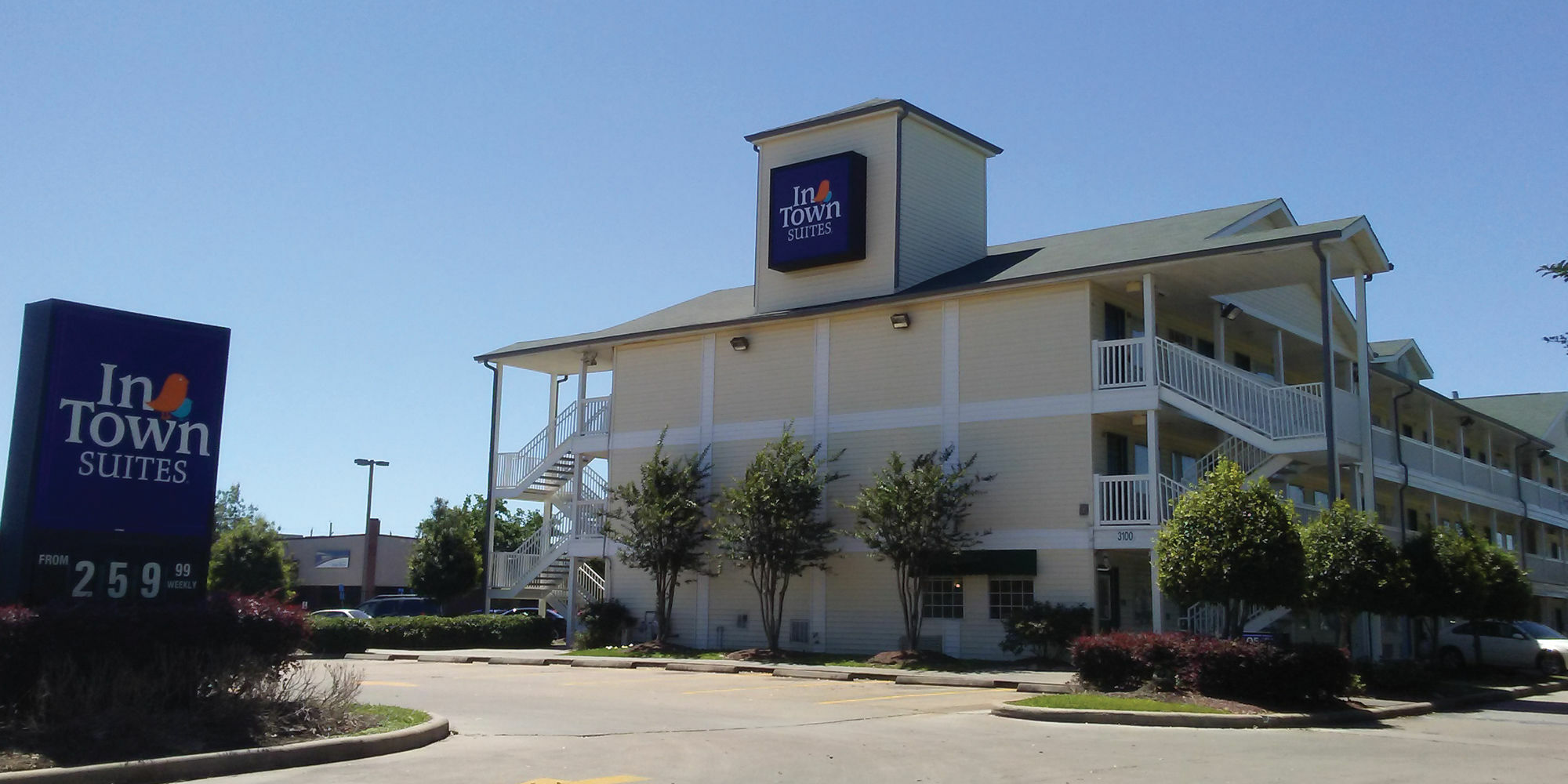 Intown Suites Extended Stay Houston Tx - Westchase Exterior foto
